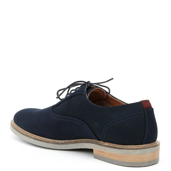 STEVE MADDEN Men\'s Suede Oxford Dress Shoes